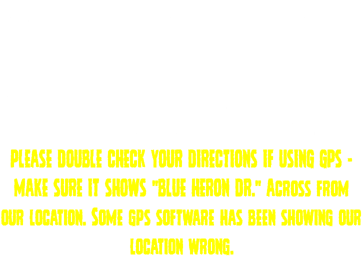 Screams In The DarK: Blackwood Hollow is located at: 5548 M-66, Kalkaska, Mi 49646 When entering the parking lot, please follow the signs. Driveway is directly across from Blue Heron Dr. PLEASE DOUBLE CHECK YOUR DIRECTIONS IF USING GPS - MAKE SURE IT SHOWS "BLUE HERON DR." Across from our location. Some gps software has been showing our location wrong.